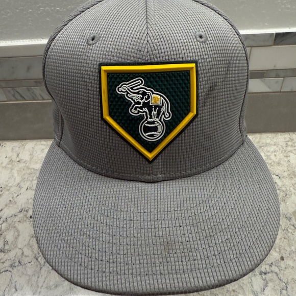 Oakland Athletics Gray MLB Fan Cap Hat -cp - Picture 2 of 8